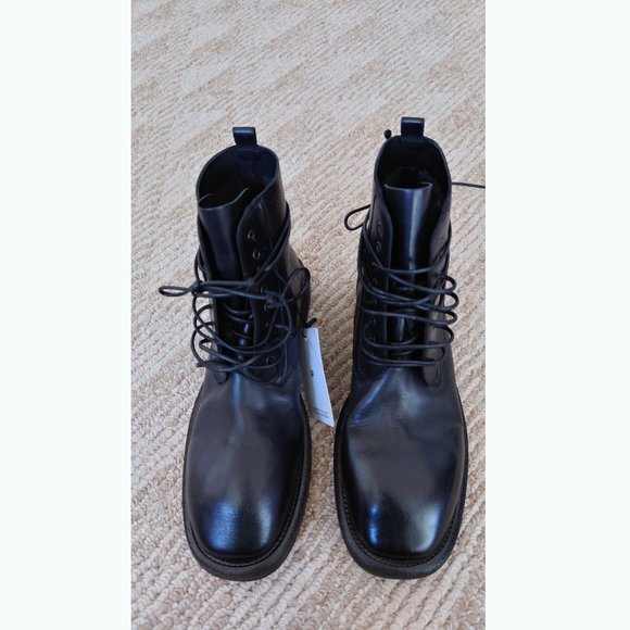 MARSÈLL Black Dodone Ankle Boots - Picture 1 of 4